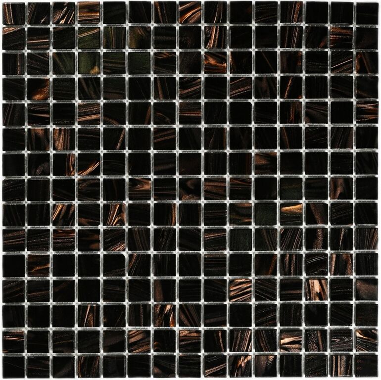 Мозаика стеклянная Arabika 327мм×327мм×4мм, чип: (20×20мм)