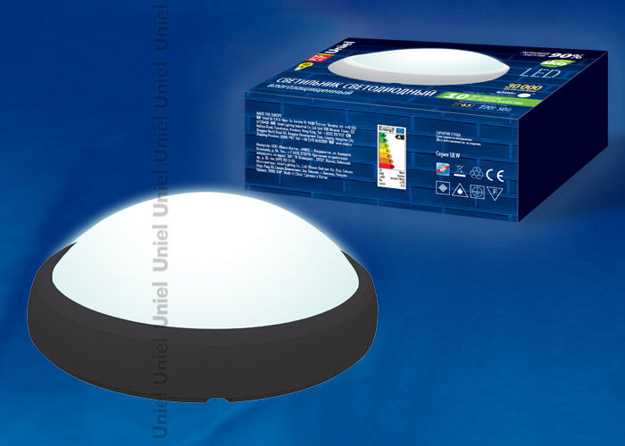 Светильник светодиодный влагозащищенный ULW-O04-12W/NW IP65 Uniel 11137