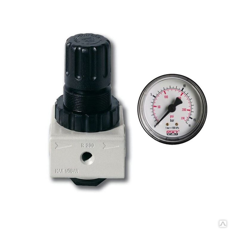 Регулятор давления R-200 6000 Нл/мин, GAV, Италия, цена в Иркутске от ...