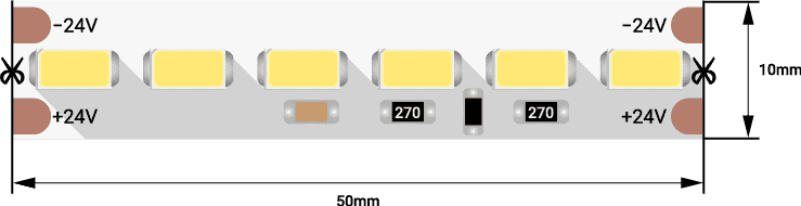 Лента светодиодная DesignLed DSG7120-24-W-33