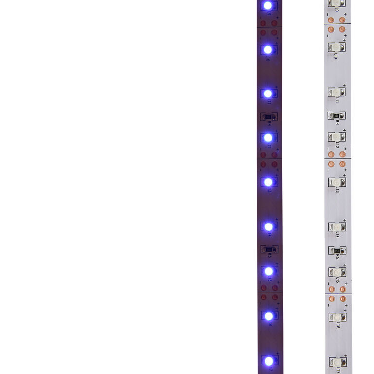 LED лента открытая, 8 мм, IP23, SMD 2835, 60 LED/m, 12 V, цвет свечения синий "Lamper" 7