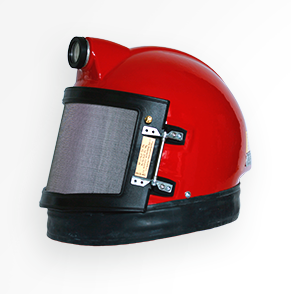 Шлем пескоструйщика панорамный прорезиненный с фонарем Шлем "Granit" Rs 0TWB0093LM2