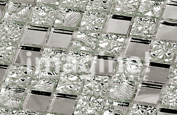 Мозаика зеркальная HT131 Imagine Lab серебро