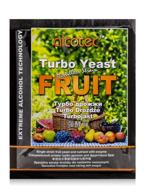 Дрожжи Alcotec Fruit Turbo, 60 г