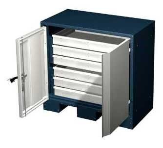 Шкаф для оснастки и инструмента 900 мм с 6 ящиками Ferrum 08.3060 (900)