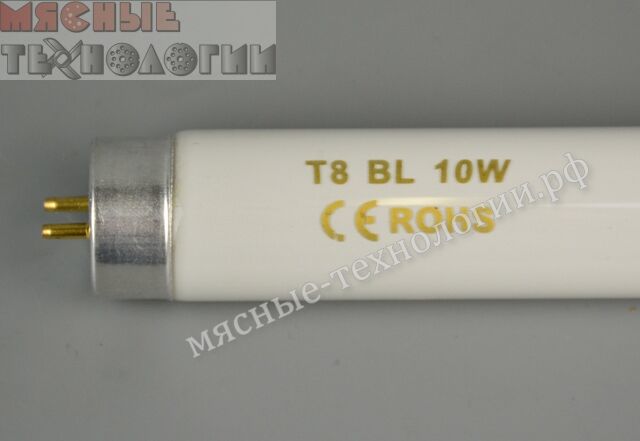 Лампа ультрафиолетовая T8 10W BL (в ловушки для насекомых) L=331 мм