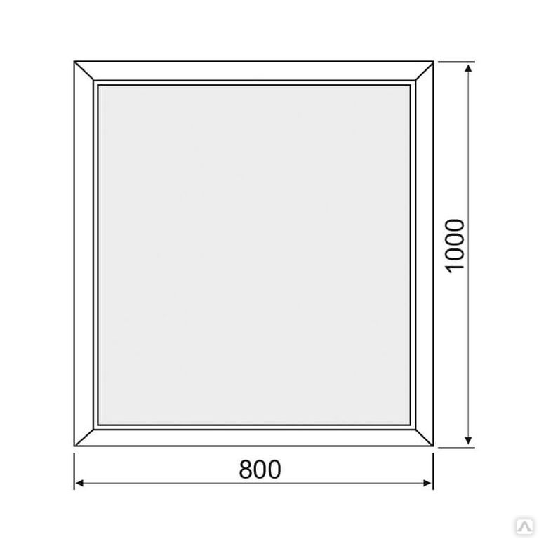 Замена деревянного окна на пластиковое (глухое), цена в Москве от ...