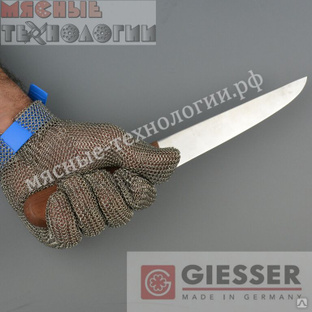 Нож обвалочно-разделочный Giesser 3000 18 (Германия).
С жёстким и широким лезвием, деревянная ручка. #1