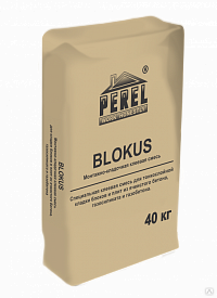 Клеевая смесь Perel "Blokus" белый 40 кг 