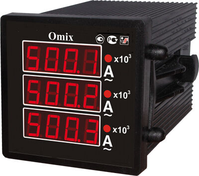 Амперметр цифровой Omix P44-AX-3-0.5 пит.:~220В