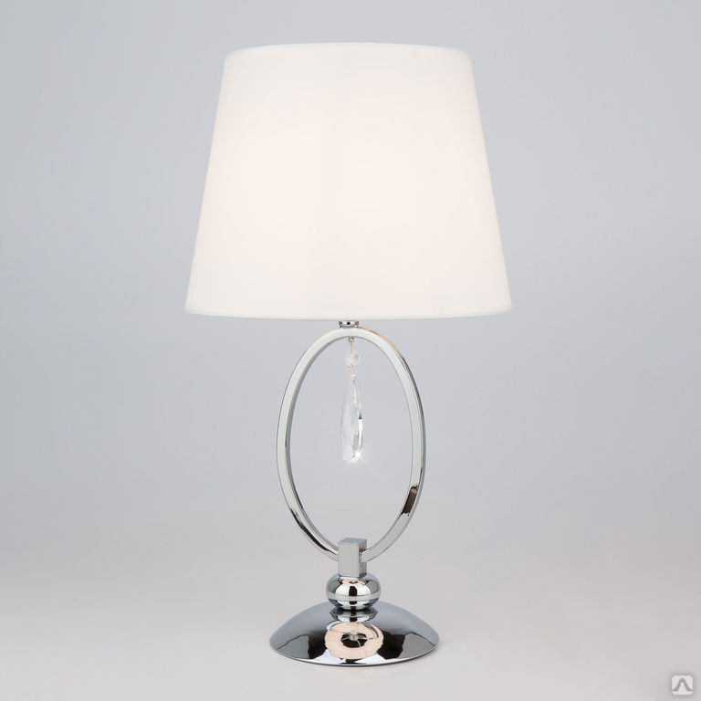 Лампа настольная Eurosvet Madera 01055/1 хром/прозрачный хрусталь