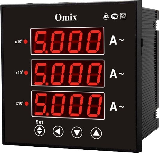 Амперметр цифровой Omix P99-A3-3-K (P99-AX-3-0.5-K)