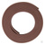 Уплотнитель резиновый 6 м, профиль "E", коричневый Сибртех #2