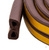 Уплотнитель резиновый, 6 м, профиль "D", коричневый Сибртех #3