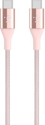 Кабель Belkin USB-C папа/USB-C папа 1,2м розовый (F2CU050BT04-C00) USB-C папа/USB-C папа 1 2м розовый (F2CU050BT04-C00)