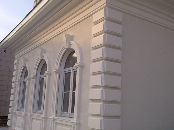 Боссажи из пенопласта (пенополистирола) фасадный декор, архитектурные элементы