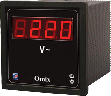 Вольтметр цифровой Omix P77-V-1-1.0