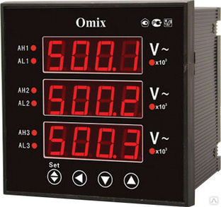 Вольтметр цифровой Omix P99-VX-3-0.5-3K 