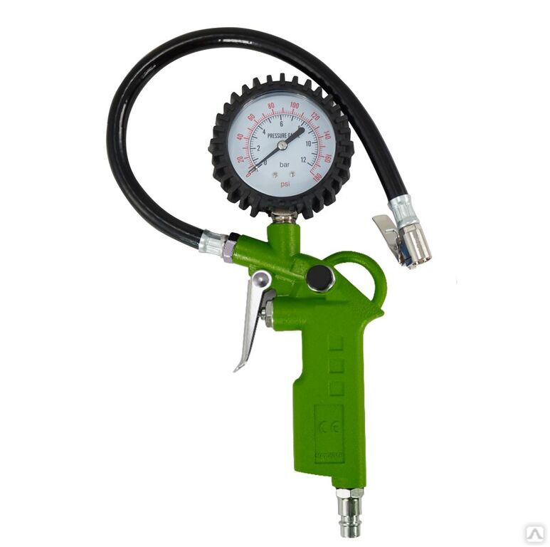 Пистолет для накачки с манометром Zitrek TG-01 018-1131 купить за 653 ...