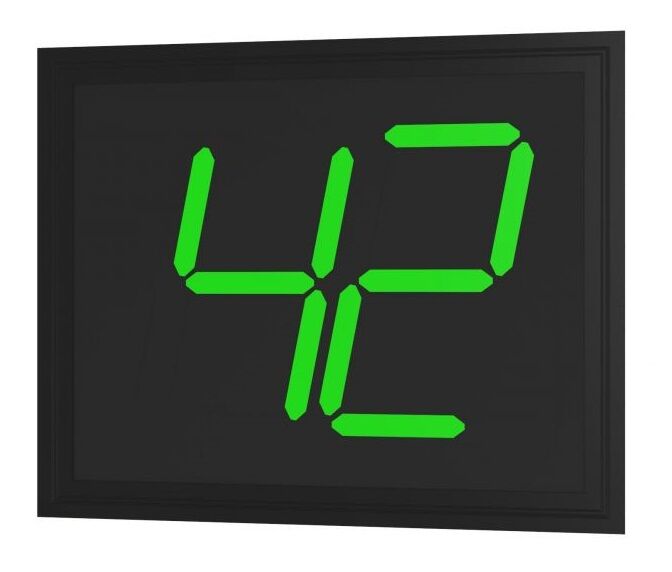 Табло контроля скорости ТКС 4.1 знак ваша скорость 12В, GSM, с модулем статистики