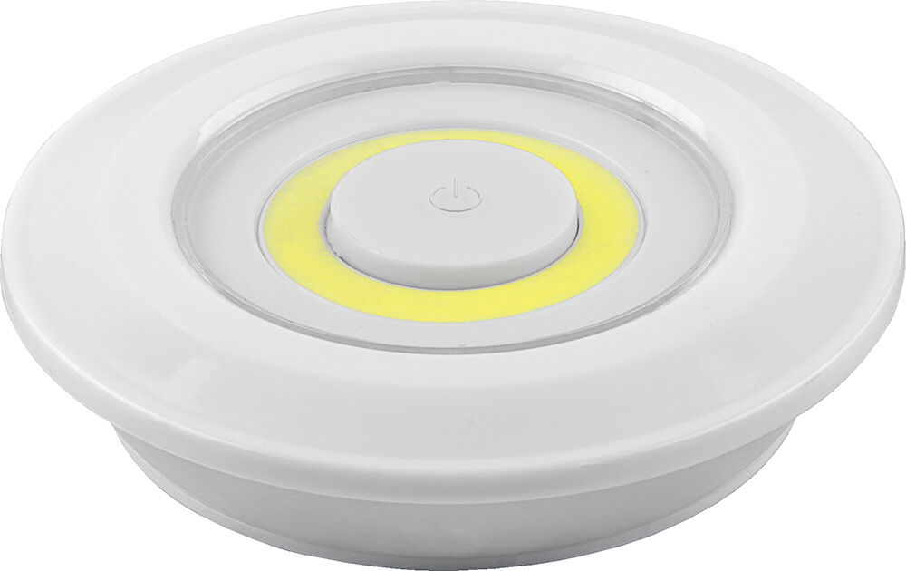 Светодиодный светильник-кнопка Feron FN1207 23378 (3шт в блистере+пульт), 3W, белый