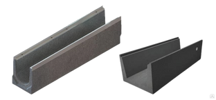 Лоток бетонный STD ЛБ 40.52 №5; DN400; 1000х520х330/335, 208 кг 