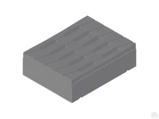 Решетка бетонная STD РБЛ 30.41.6 А15; DN300; 1000х400х60, 70 кг 