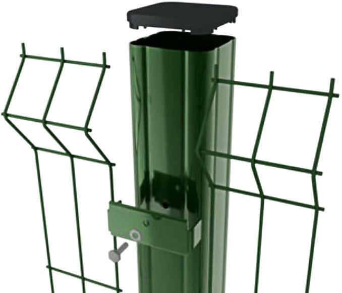 Столб заборный квадратный 40х40 мм (3м) зеленый / Столб заборный квадратный 40х40 мм (3м) зеленый
