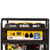 Генератор бензиновый PS 70 EA, 7.0 кВт, 230 В, 25 л, коннектор автоматики, электростартер Denzel #4