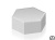 Тротуарная плитка Шестигранник 190х218х70 цвет серый