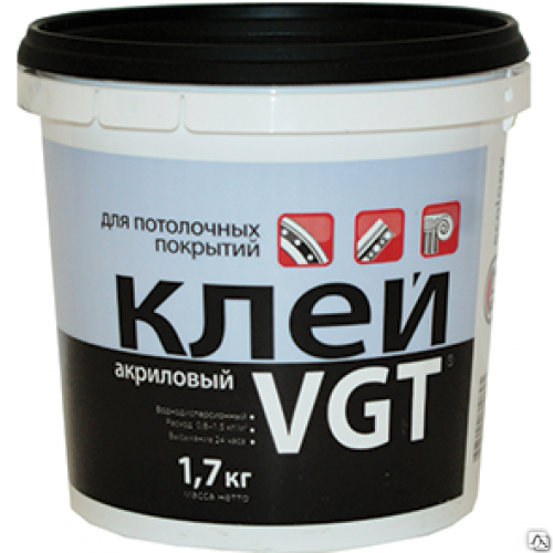 Клей для потолочных покрытий 1.7 кг VGT