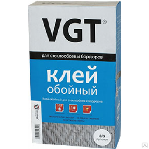 Клей обойный для стеклообоев и бордюров 0.3 кг VGT