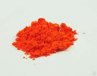 Свинцовый сурик – пигмент оранжевого или оранжево−красного цвета, состоящий из ортоплюмбата свинца (Pb3O4) и монооксида свинца (PbO), не содержащий посторонних примесей, за исключением тех, которые образуются в процессе производства. 