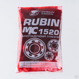 Смазка пластичная водостойкая МС 1510 РУБИН (RUBIN) 90 гр. стик-пакет (арт.1406) #1
